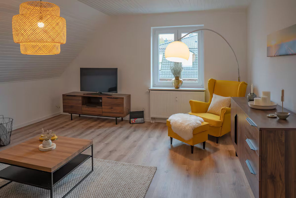 MEERPAUSE Apartment - Strandperle · Wohnzimmer