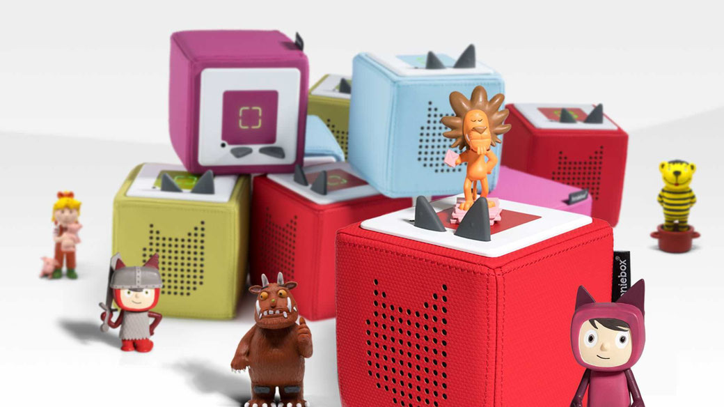 Zum Abspielen der Geschichten braucht's eine Tonie-Box. Bild: tonies.de