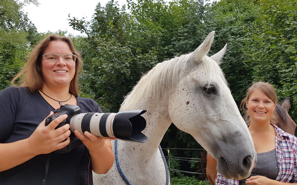Pferdefotografin Hanna Stemke von Hufspuren