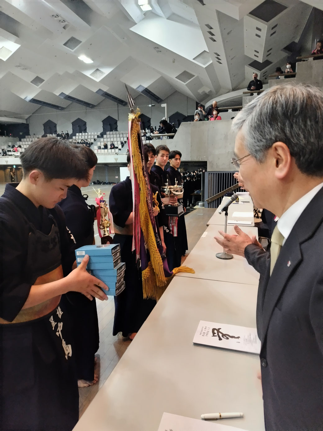 男子団体表彰