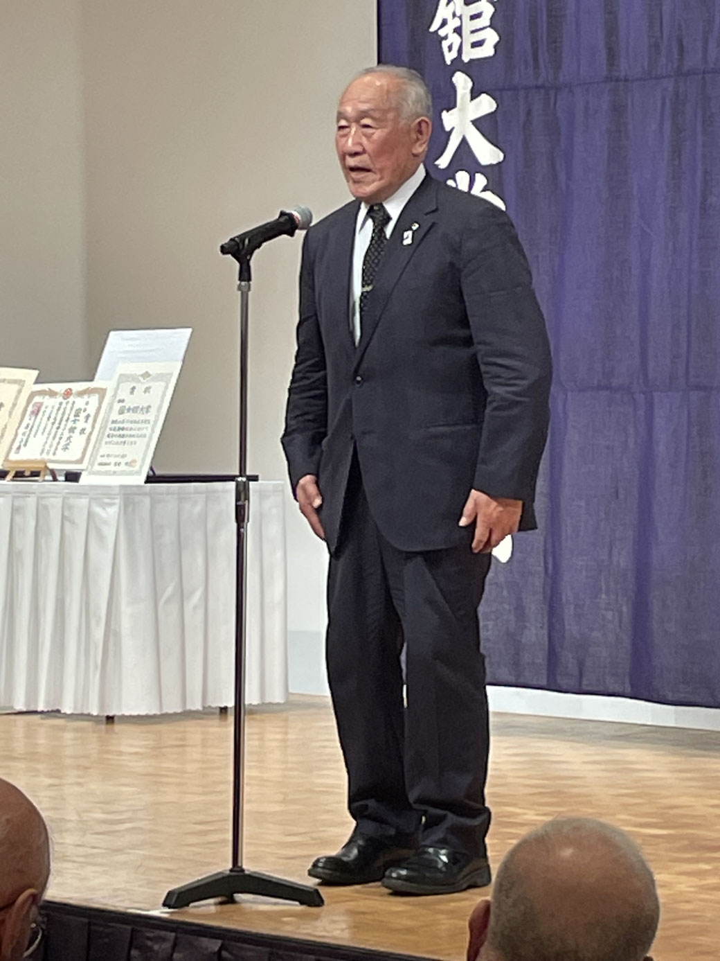 関東学生連盟会長佐藤成明様祝辞