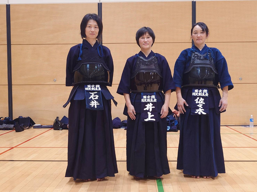 女子Ⅱ部の選手