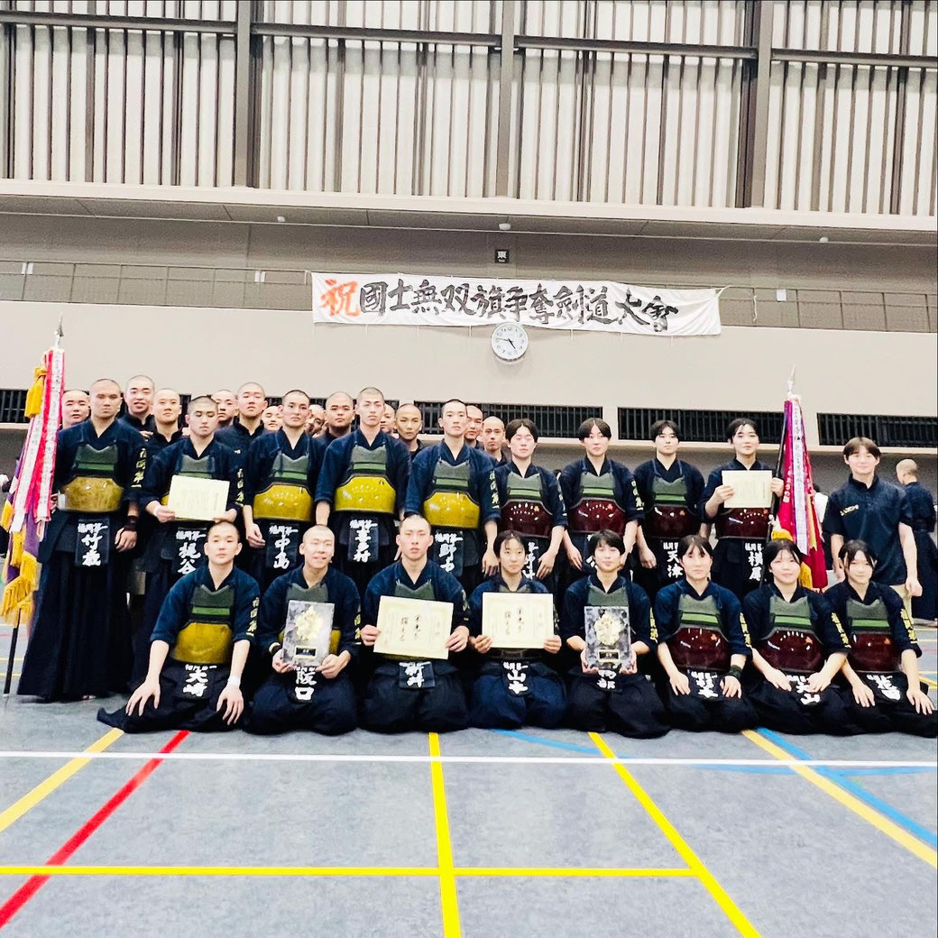 優勝の福岡第一高等学校