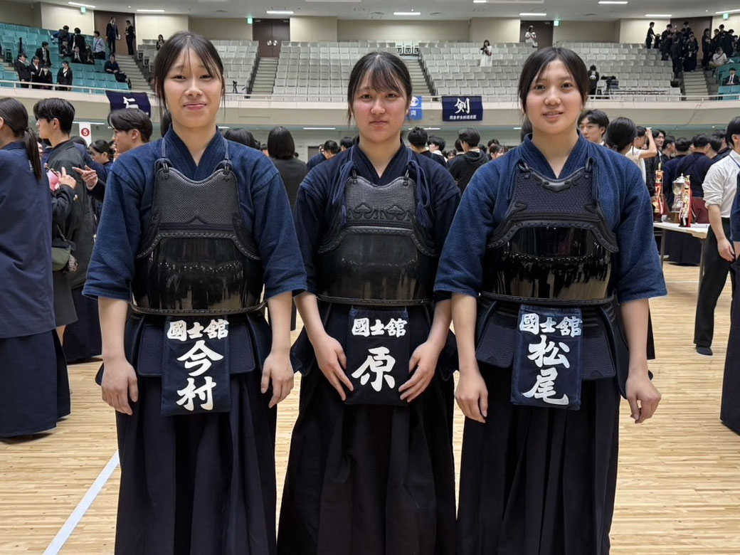 全日本に出場する女子３選手