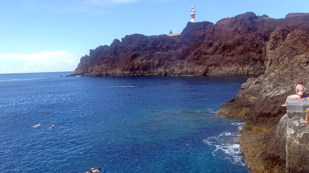 Punta de Teno -At the westernmost end of the northern tip there is a mini sandy beach and bathing facilities, as well as a spectacular view of La Gomera and hiking trails