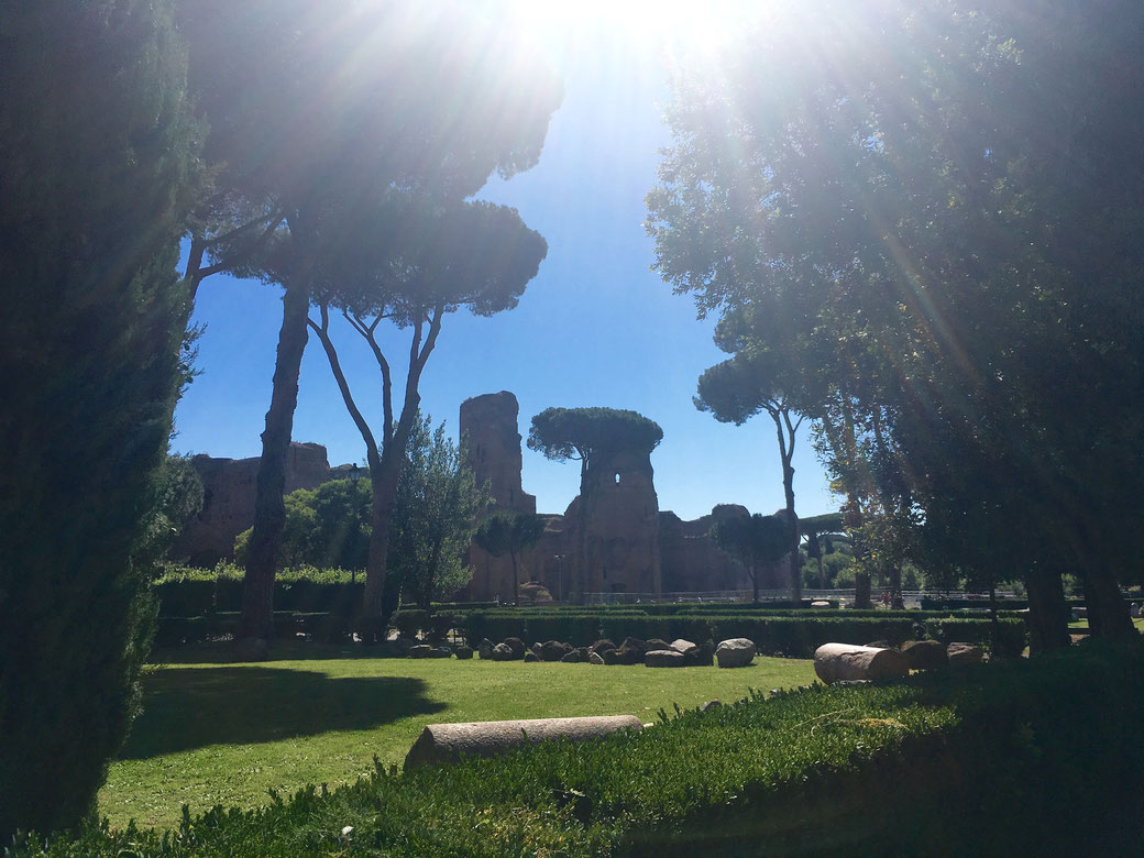 Caracalla-Therme sind nicht nur im September einen Besuch wert.