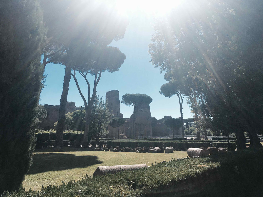 Caracalla Therme in Rom - Sightseeing absteits der Touristenpfade 