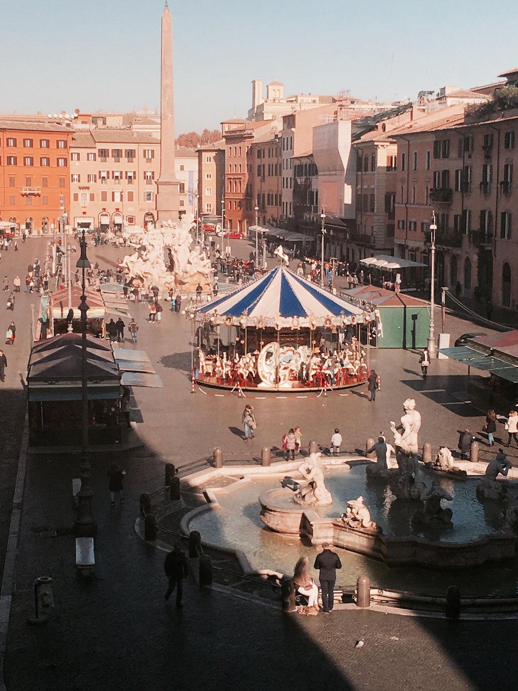 Museo di Roma - Ausblick auf die Piazza Navona 