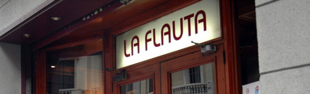 La Flauta sign
