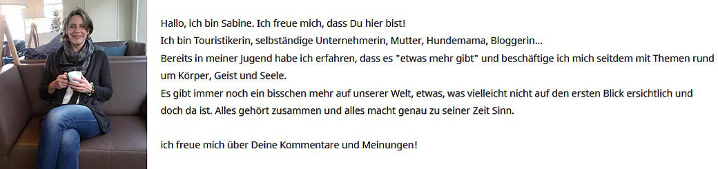 Blog Sabine Stegmann
