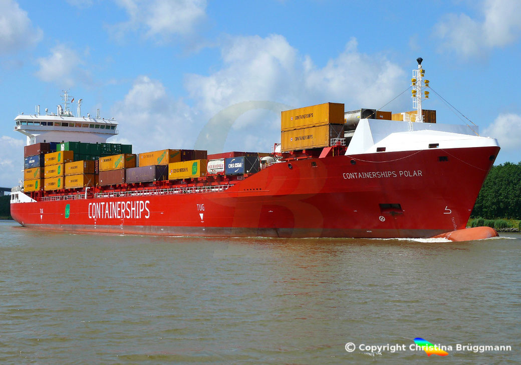 Containerschiff CONTAINERSHIPS POPLAR