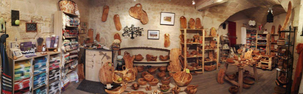 Boutique d'ustensile de cuisine en olivier, arts de la table... Bois et traditions 