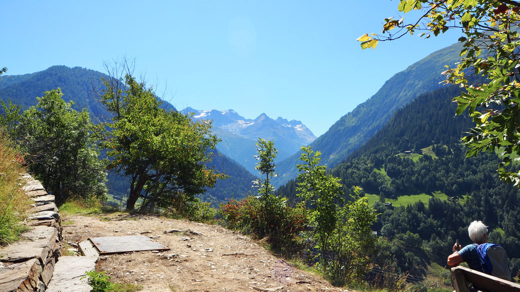 Blick ins Binntal