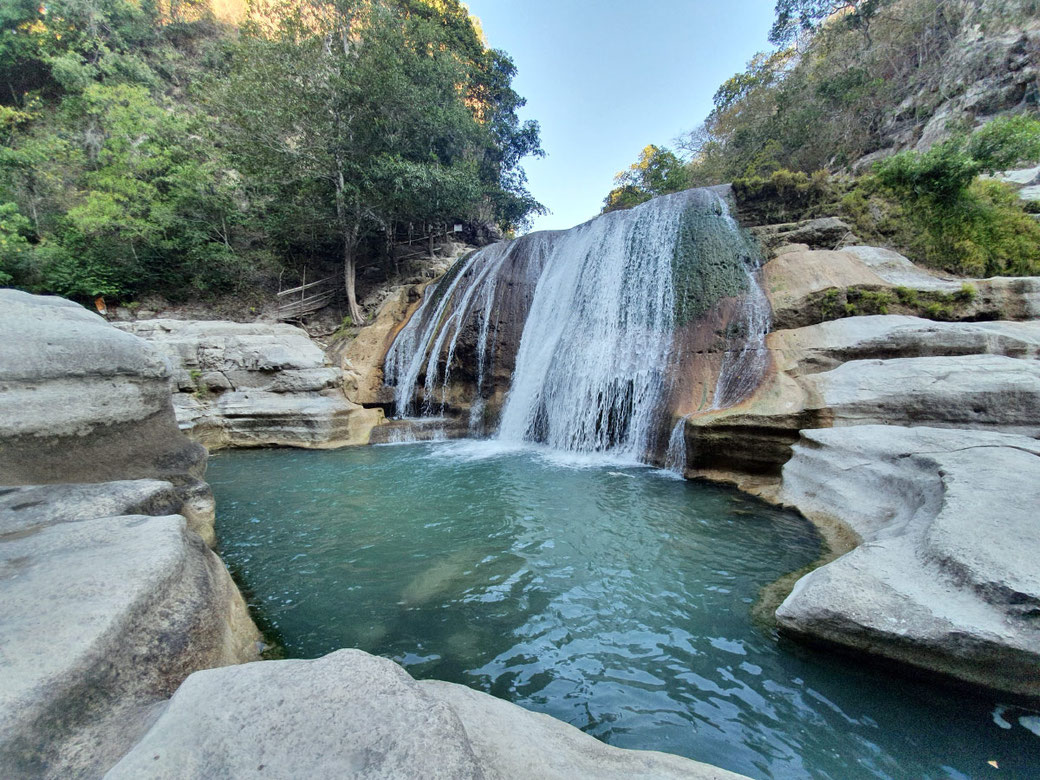 Tanggedu waterfalls in East Sumba