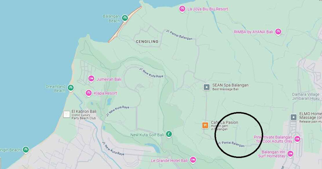 Dijual vila di Balangan