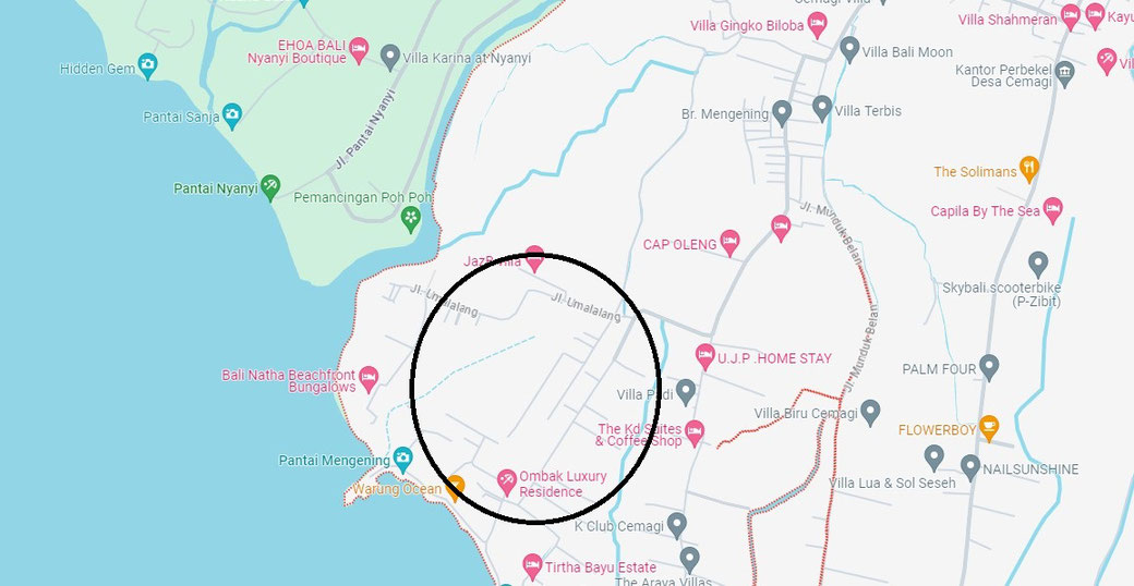 Indication location