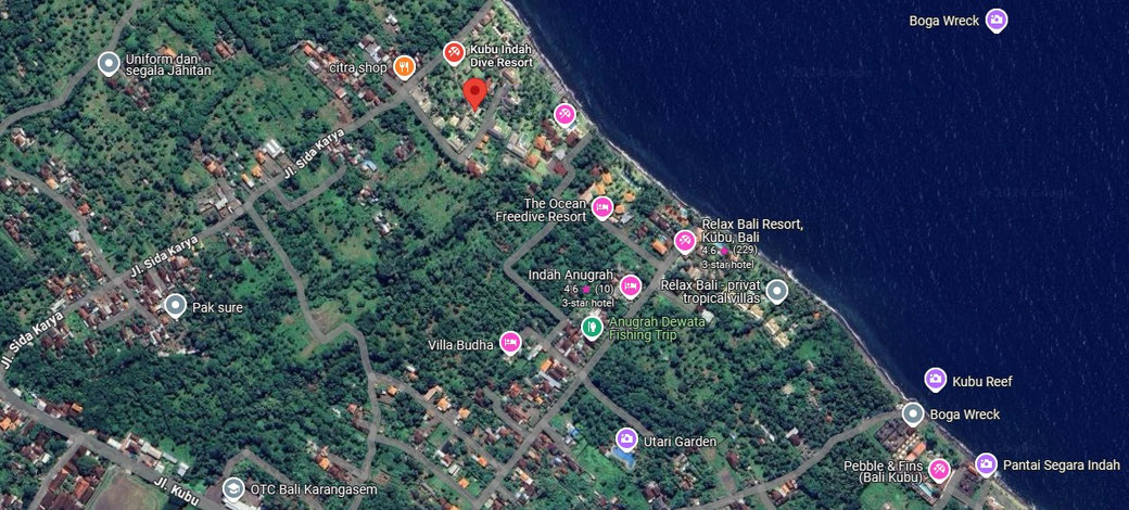 Indication location