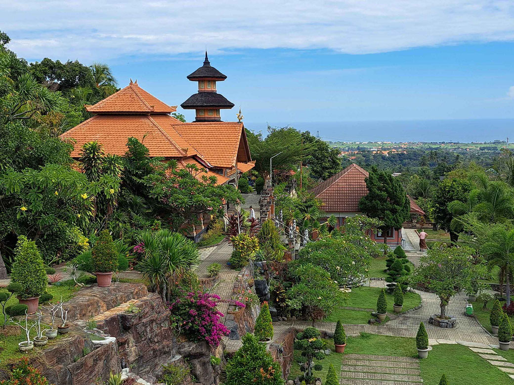 Brahma Vihara-Arama temple in Banjar, Bululeng Bali