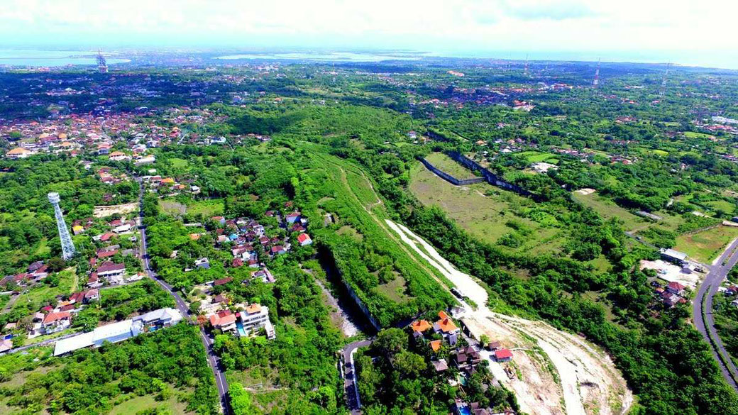 4 hectare land for sale in Ungasan with ocean view.