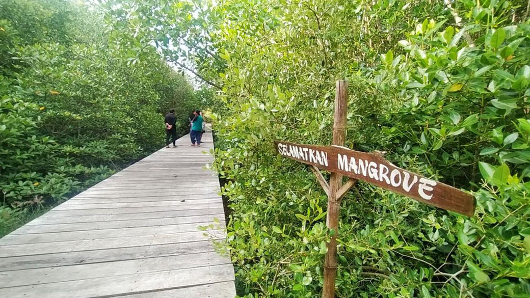 Perancak river in Jembrana, Bali