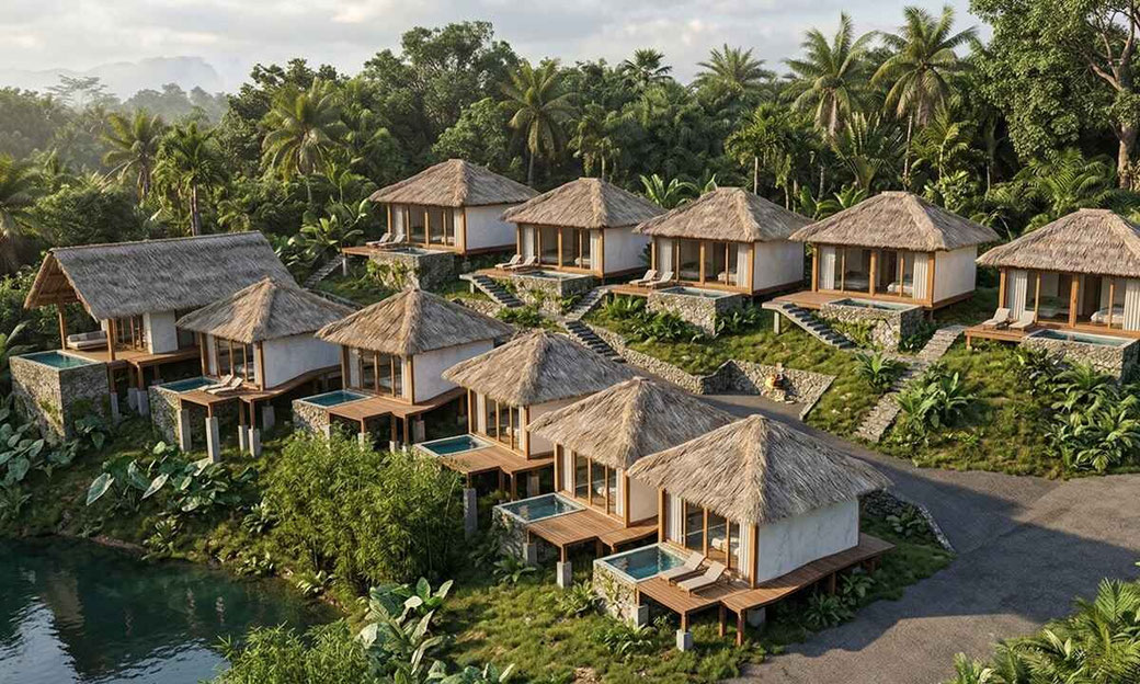 Dijual villa di Balian