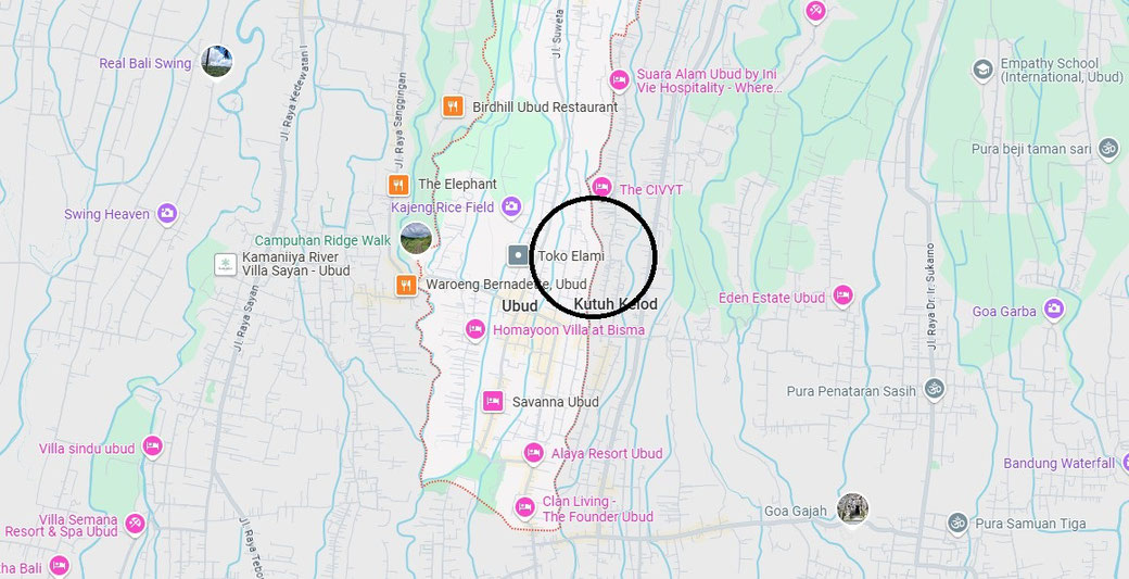 Dijual hotel di Ubud