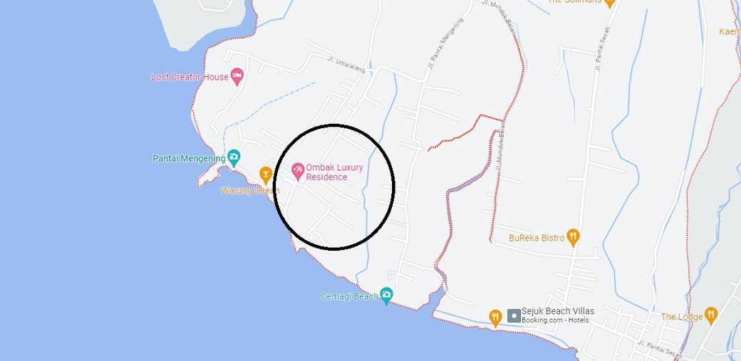 Indication location