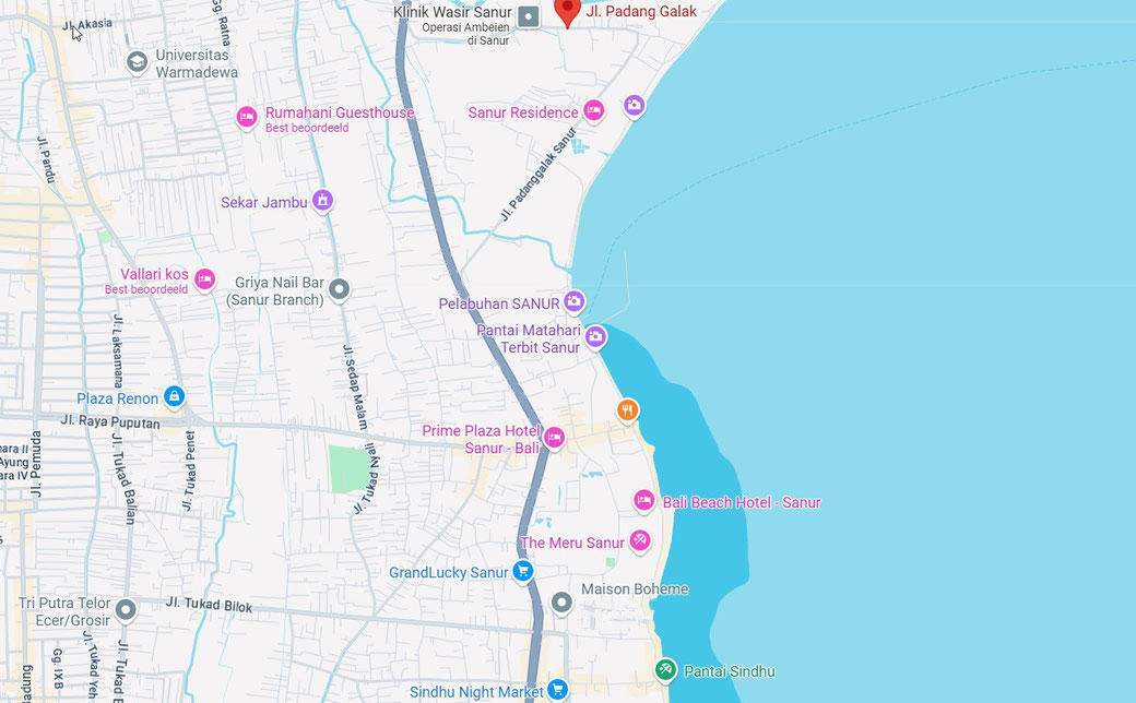 Dijual vila di Sanur
