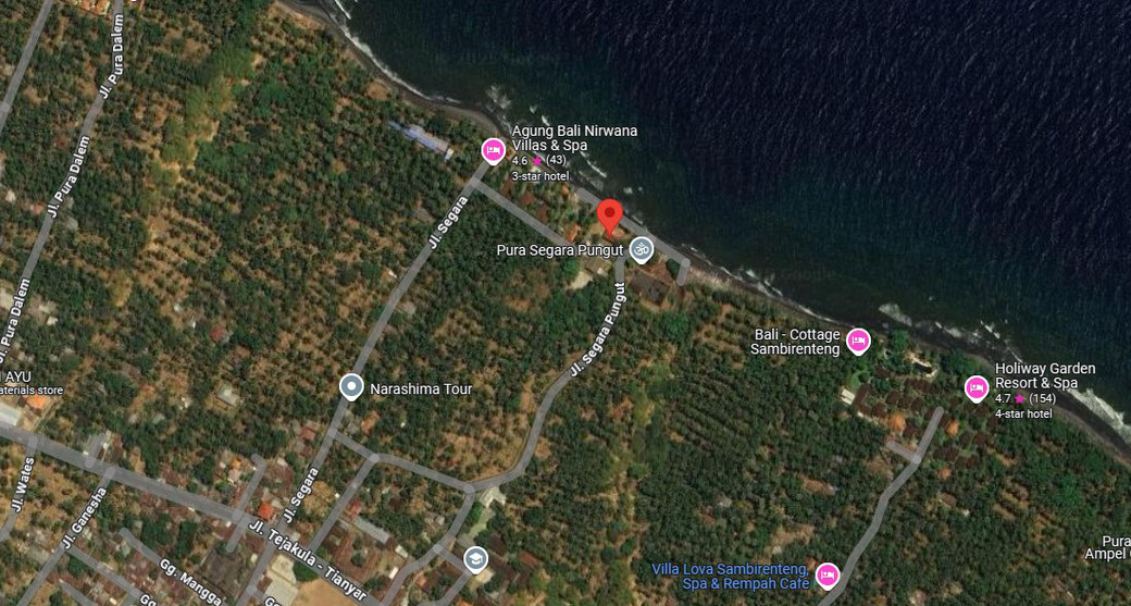 Indication location