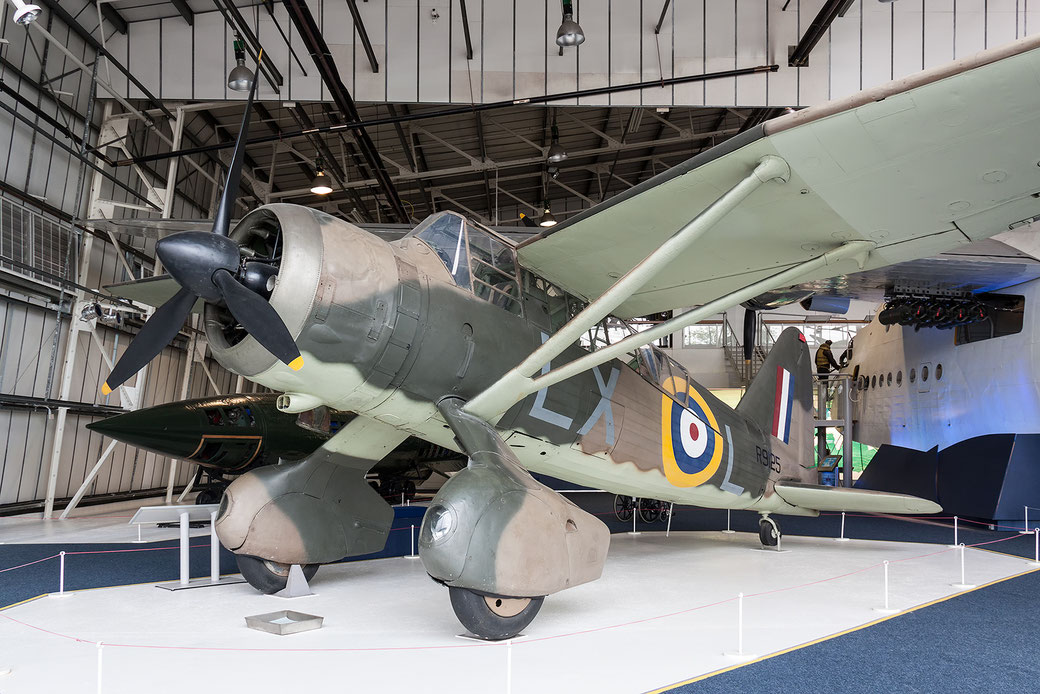  Westland Lysander III nel museo a Hendon