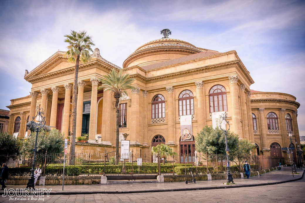 Das Teatro massimo in Palermo