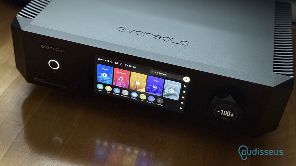 Eversolo DMP-A10 / AMP-F10 Test - Streaming-Vorstufe / DAC und Endverstärker / Foto: Fritz I. Schwertfeger / www.audisseus.de