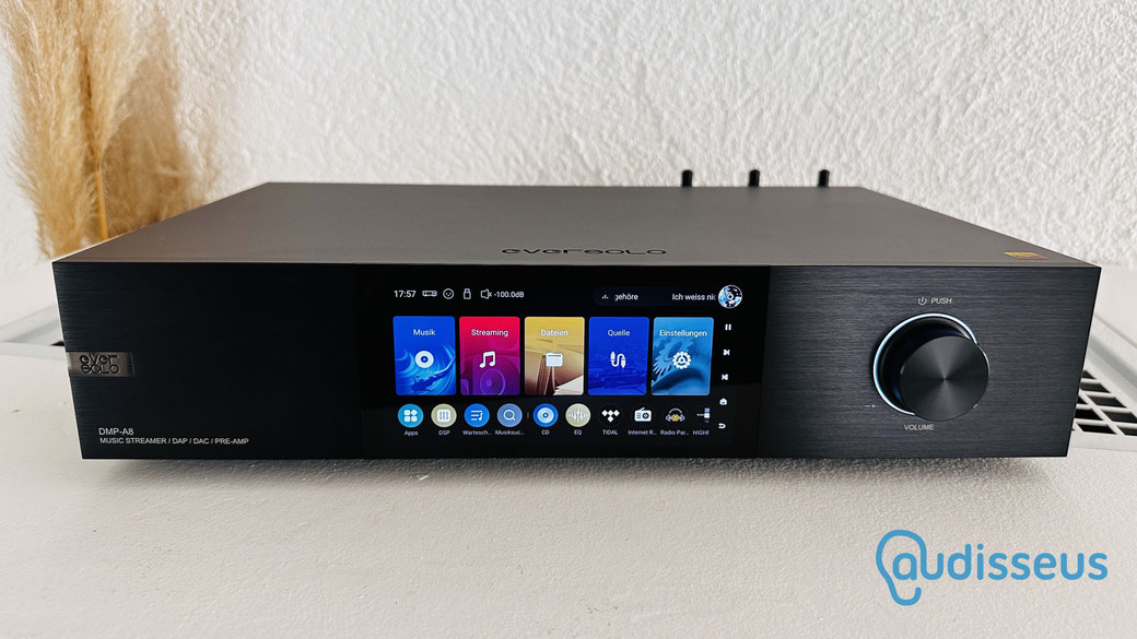 Eversolo DMP-A8 im Test - Streaming / DAC und Vorstufe - Bild: Fritz I. Schwertfeger