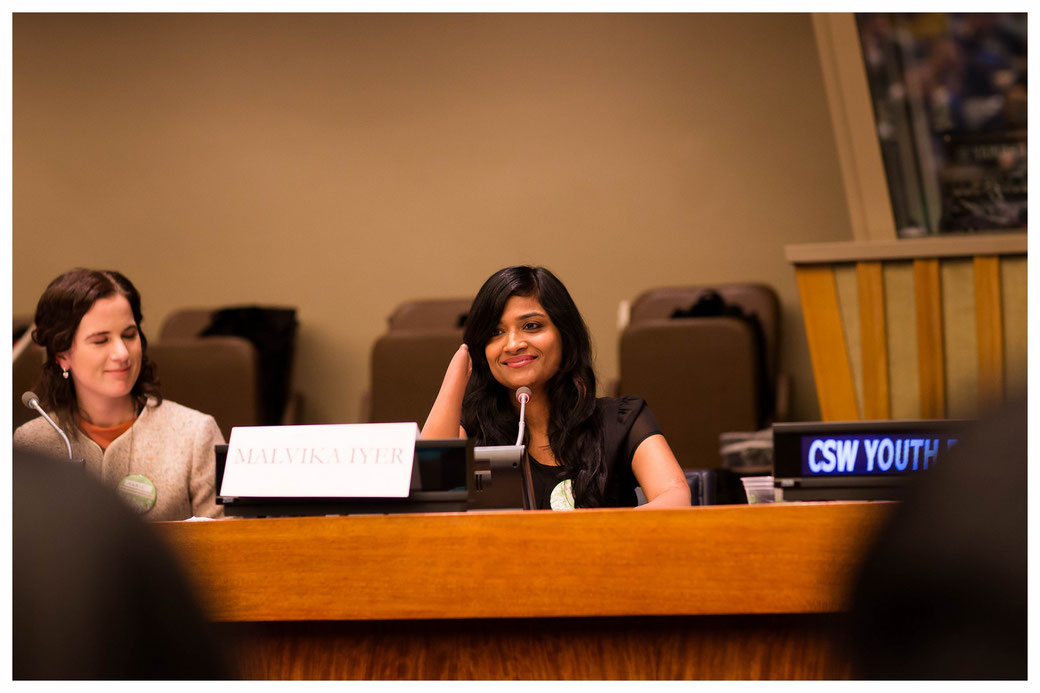 On International Women's Day Malvika was awarded the Nari Shakti Puraskar Award in recognition for her inspiring work (picture courtesy of Malvika Iyer)