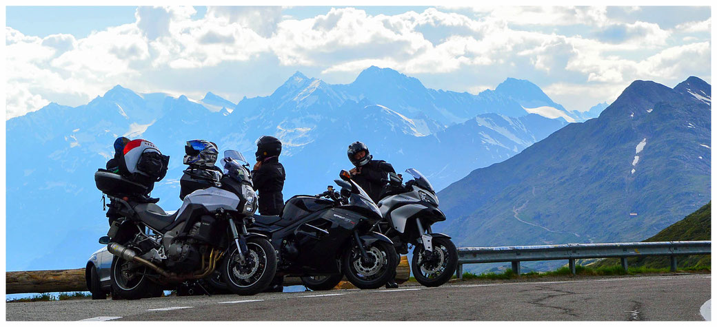 His passion for bikes and his love for traveling brings Martin and his partner all over Europe (Picture courtesy of Martin Yoxall)