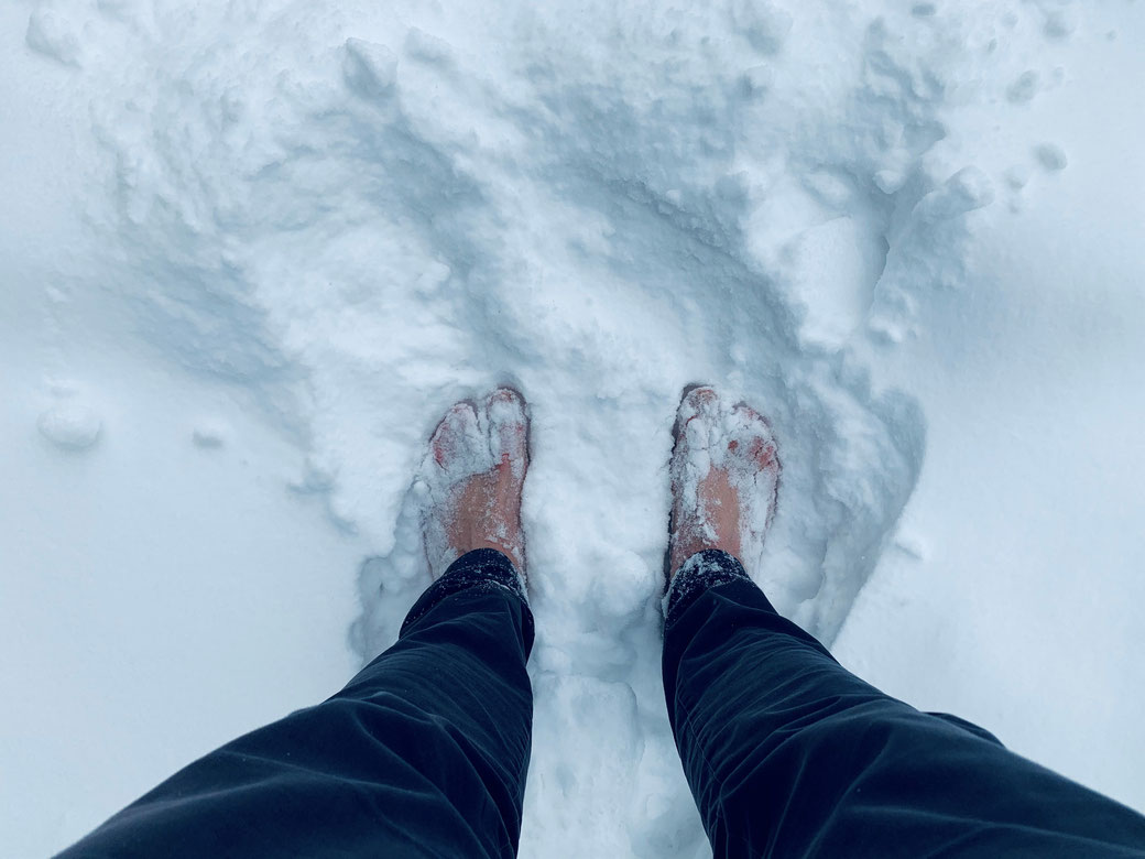 Unsere #snowfootchallenge