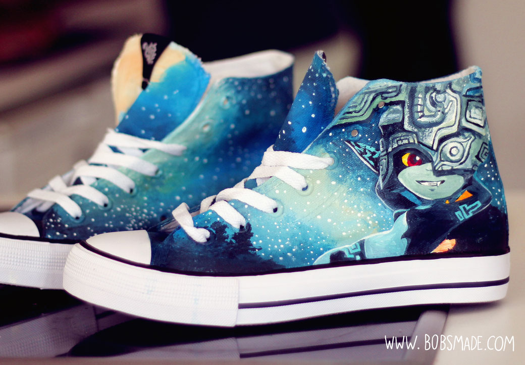 Midna Zelda Chucks by bobsmade