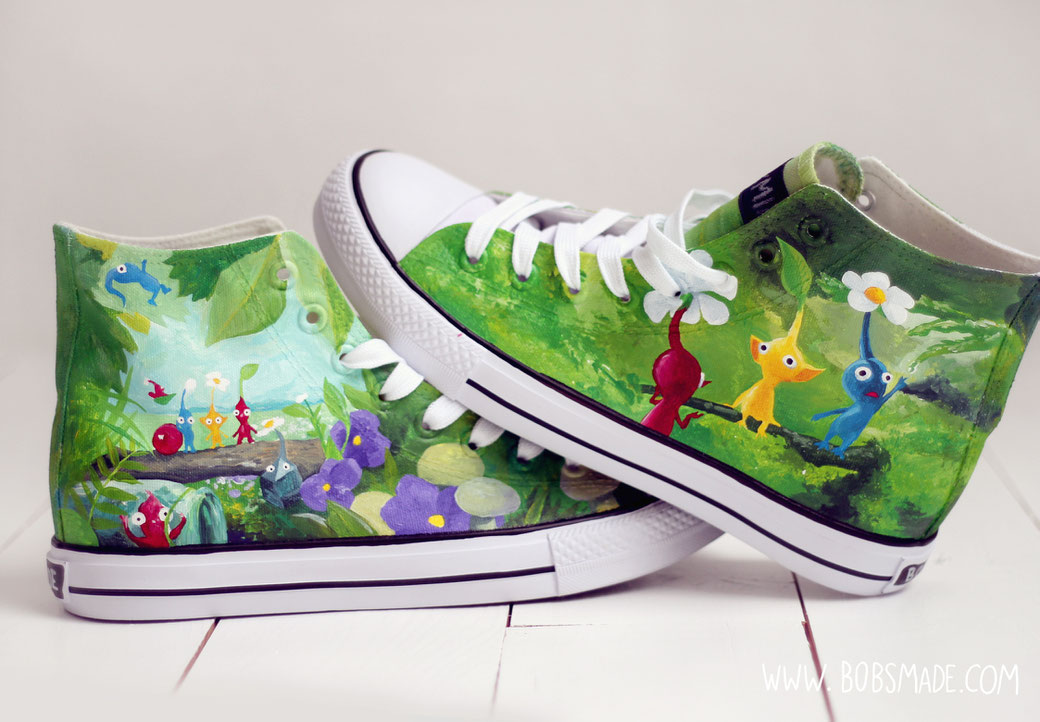 pikmin shoes by bobsmade