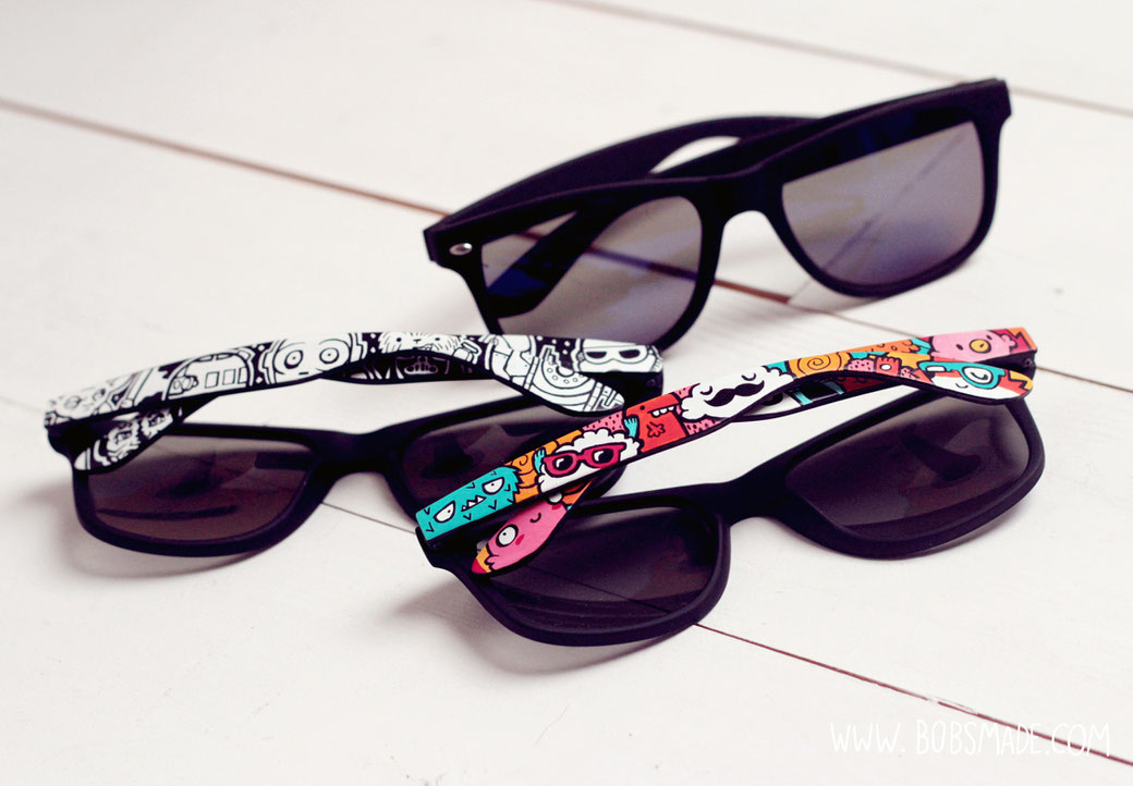 custom painted sunglasses by bobsmade