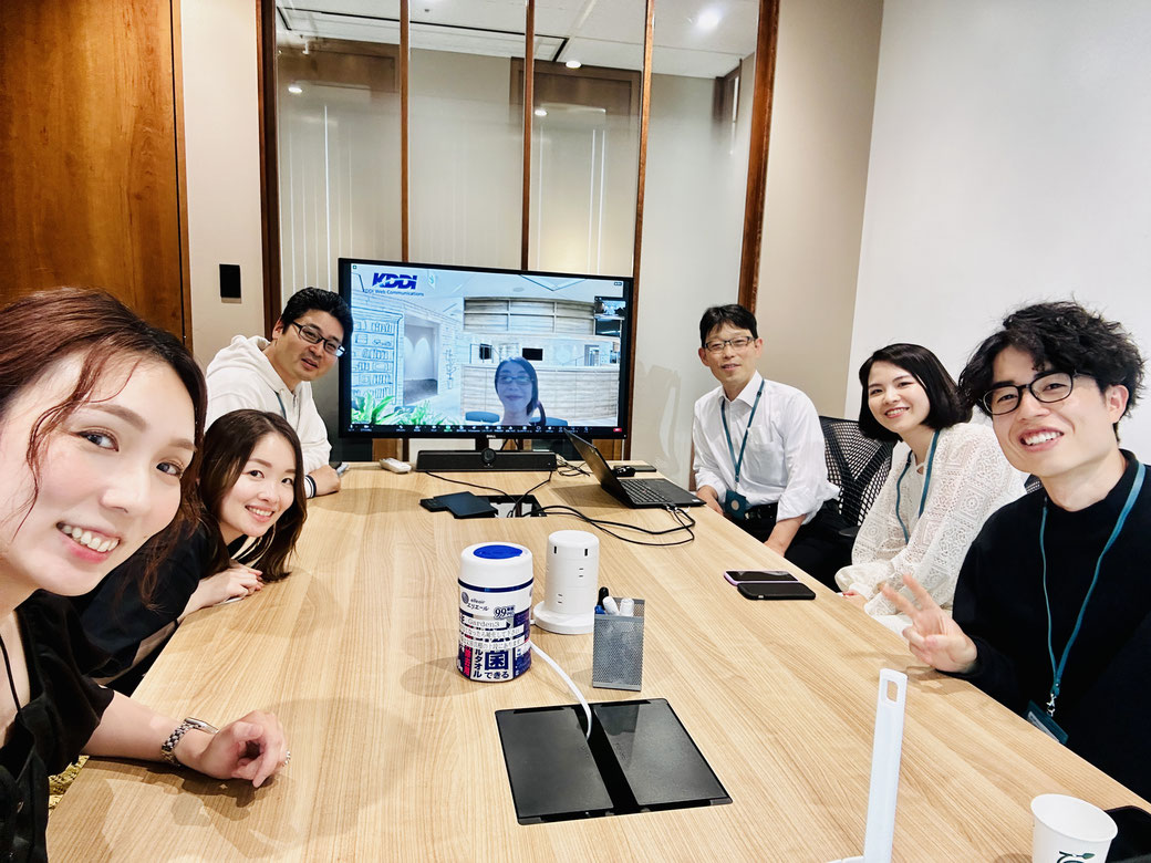 ▲社内交流会の様子