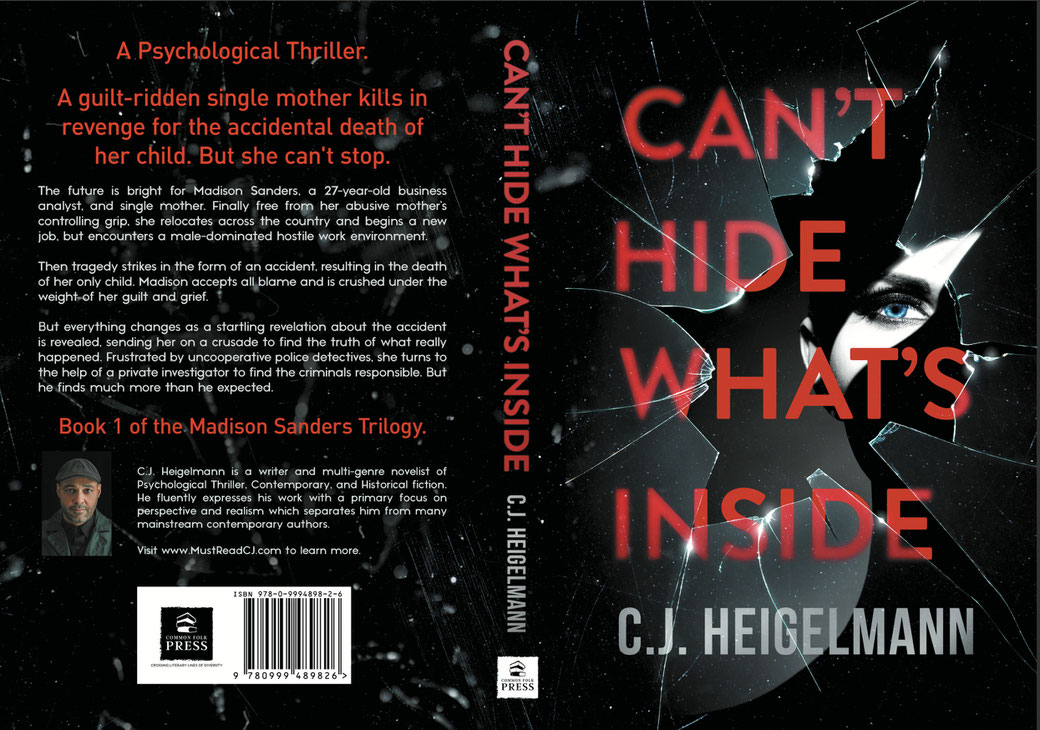 Can't Hide What's Inside by C.J. Heigelmann, Autographed Book.