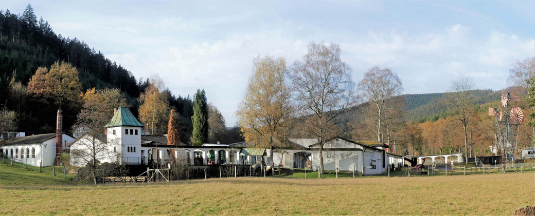 Das DampfLandLeute-Museum in Eslohe war früher ein Kupferhammer und später Industrieschmiede der Firma Gabriel bzw. König (wfoto 11.2020)