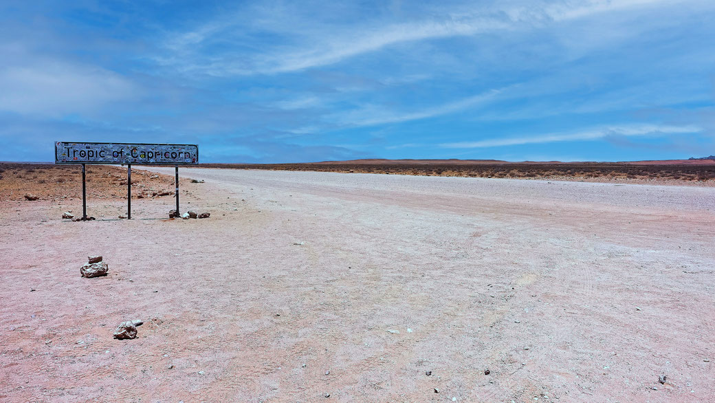 Solitude au Tropique du Capricorne, photo non libre de droits