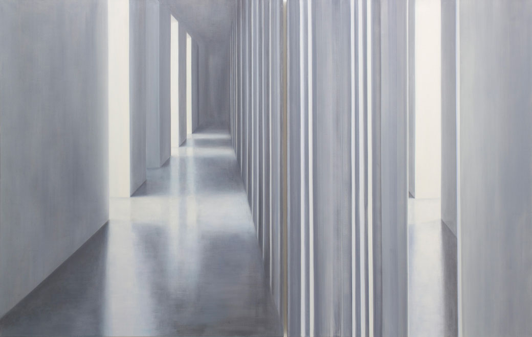 Living two-part-painting 180x280cm 2010 oil on canvas