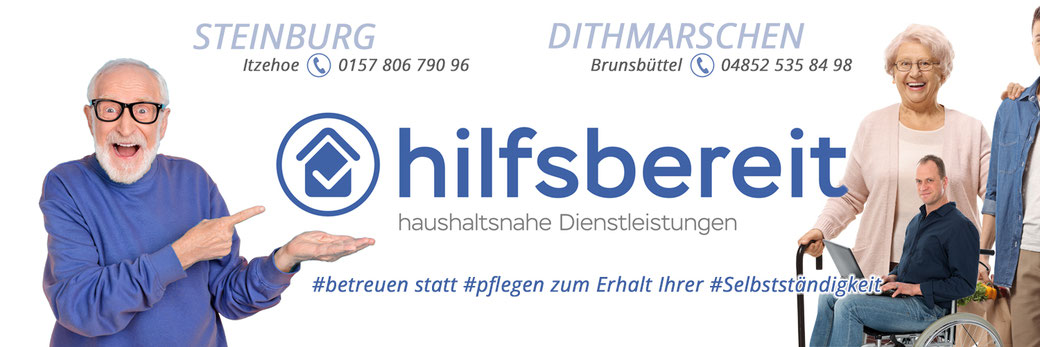 betreuen statt Pflege, zum Erhalt Ihrer Selbstständigkeit - haushaltsnahe Dienstleistungen
