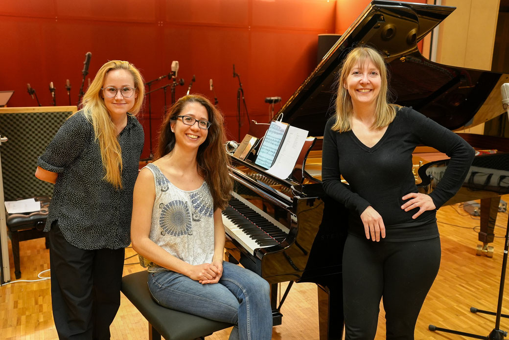 Marie Heck, Fiona Hengartner und Isabel Gehweiler