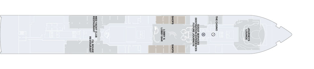 EXPLORA III - Schiffsübersicht Deck 4