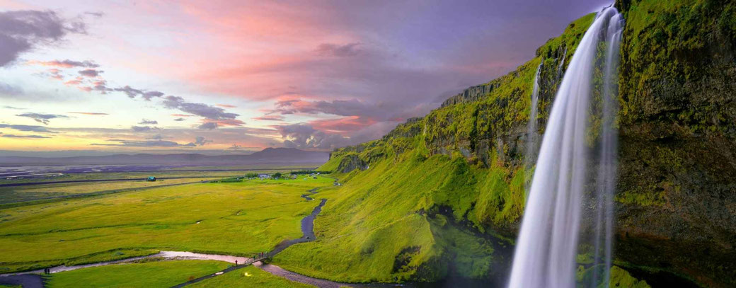 Seljalandsfoss Wasserfall in Island