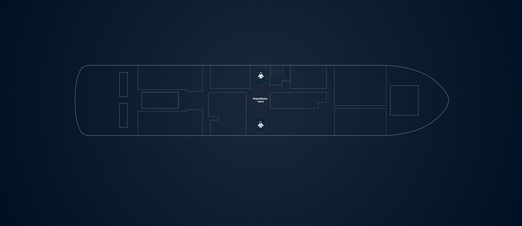 Le Commandant Charcot Deckplan Deck 3