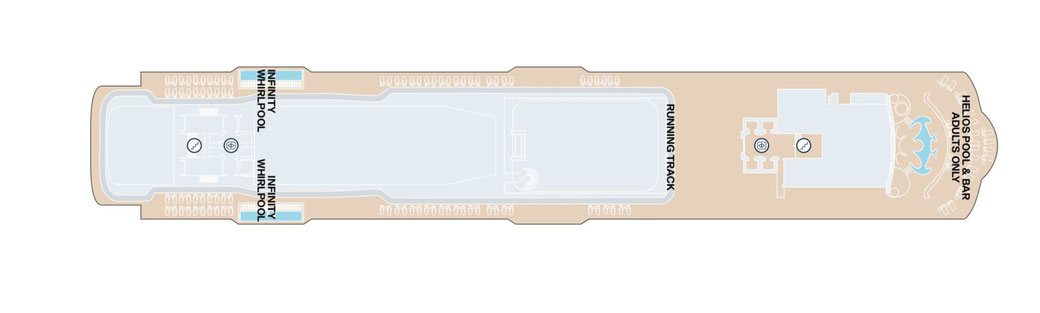 EXPLORA IV - Schiffsübersicht Deck 12
